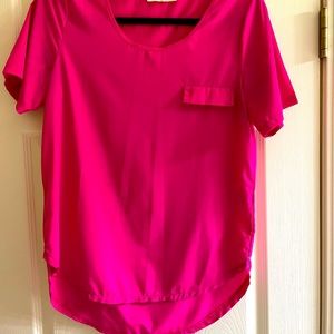 Fuschia newbury kustom silky top